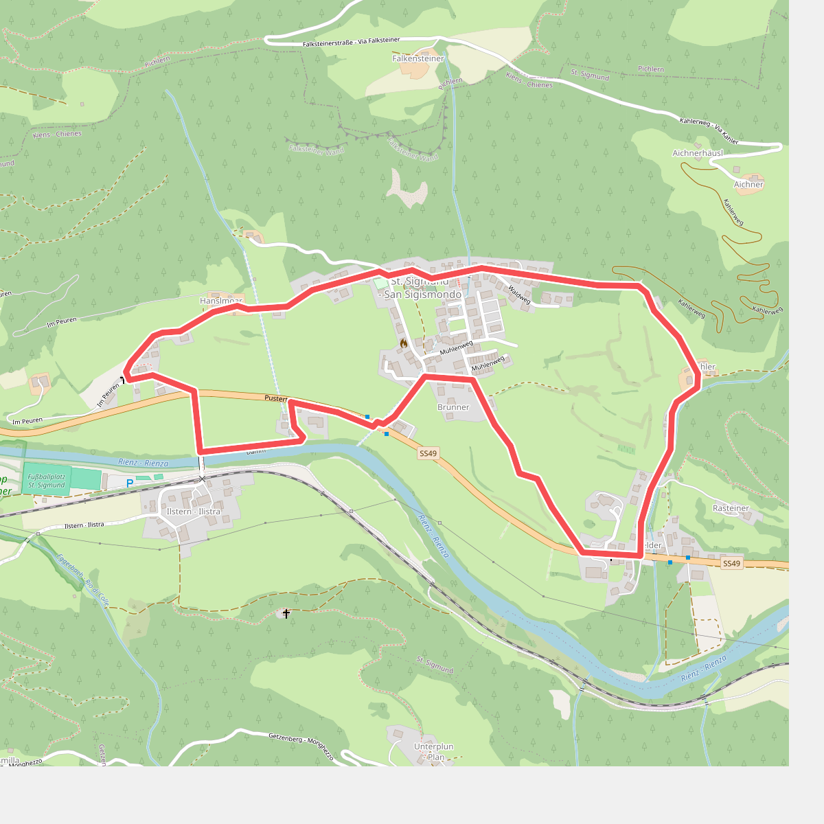 Dorfrundweg St. Sigmund