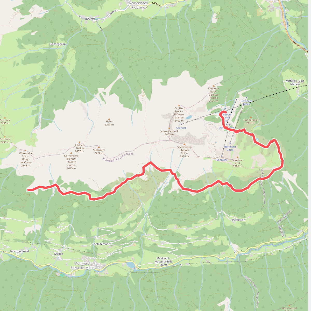 Mühlwalder Almweg