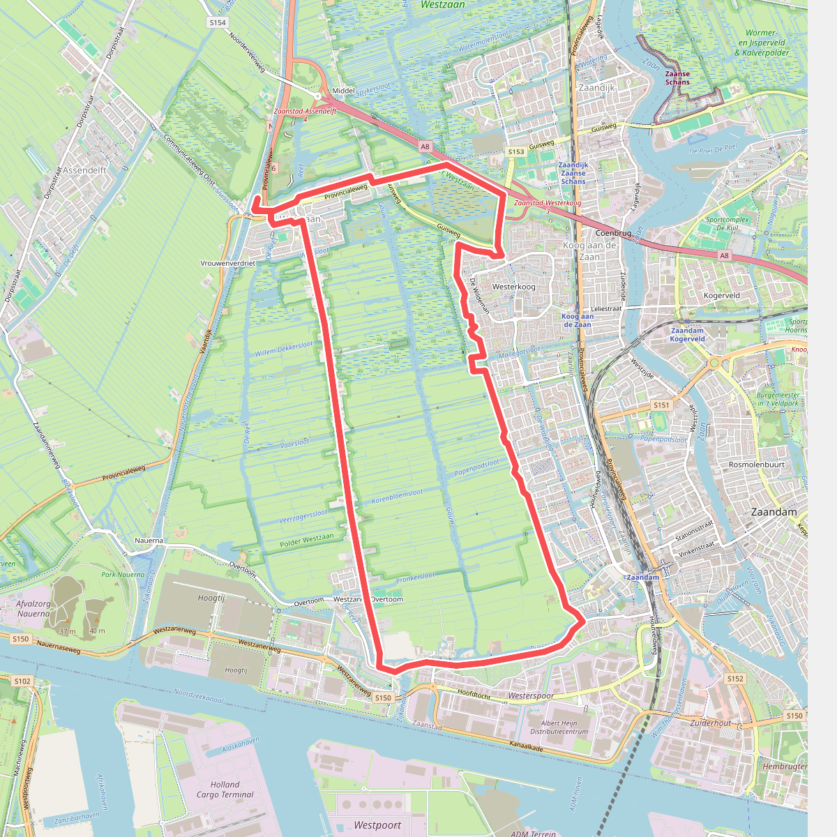 Rondje Gouw (geel)
