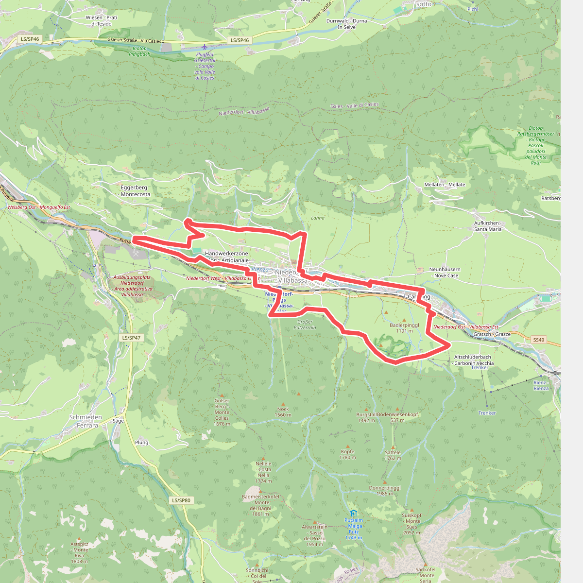 Themenweg Niederdorf