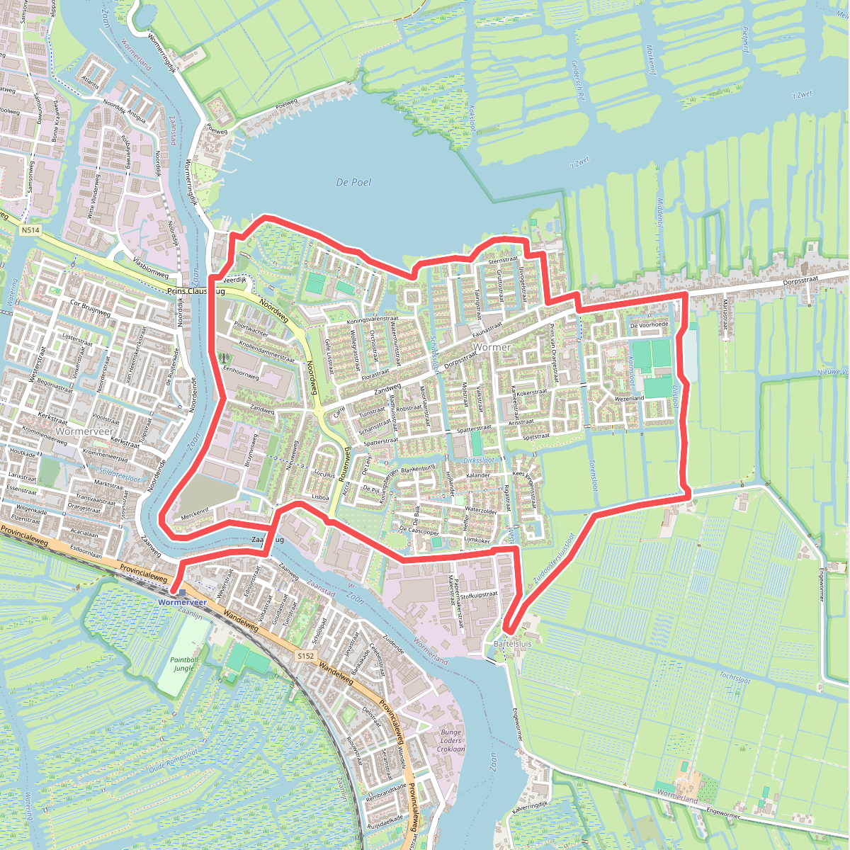 Ommetje Wormer (rood)