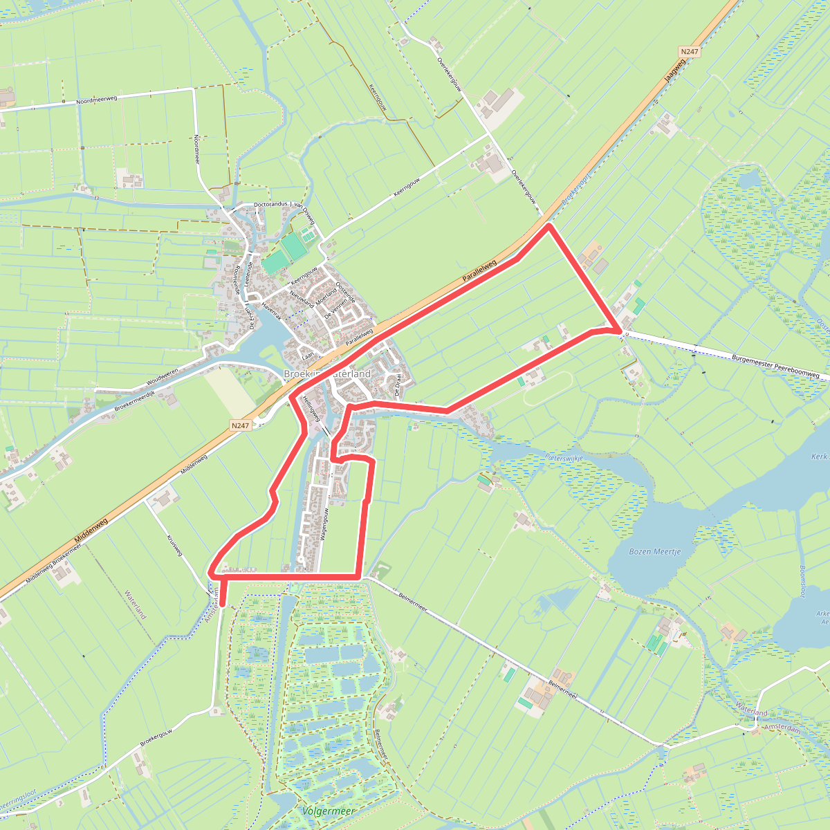 Trambaanroute
