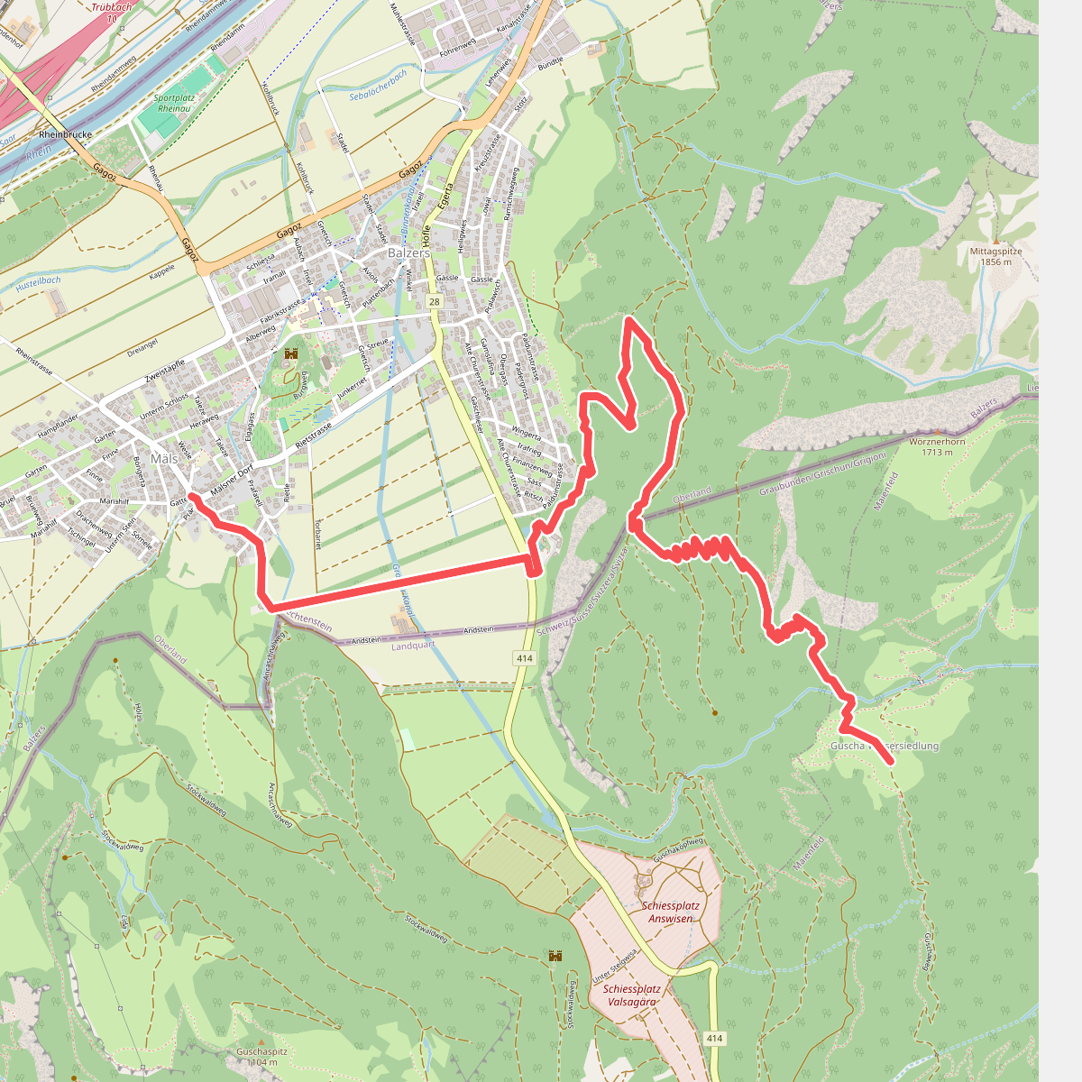 Guscha (CH) - Maels