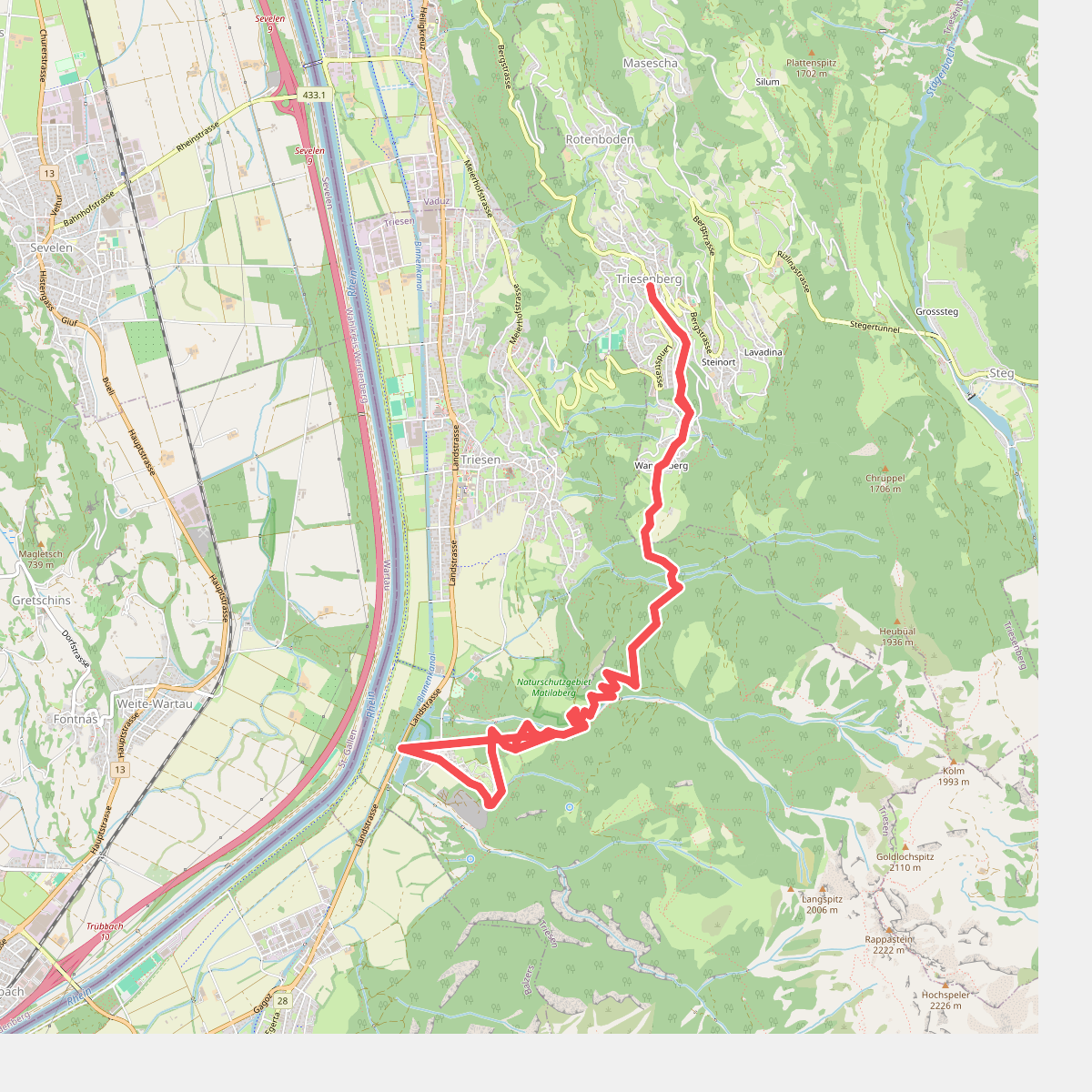 Triesenberg - Wangerberg