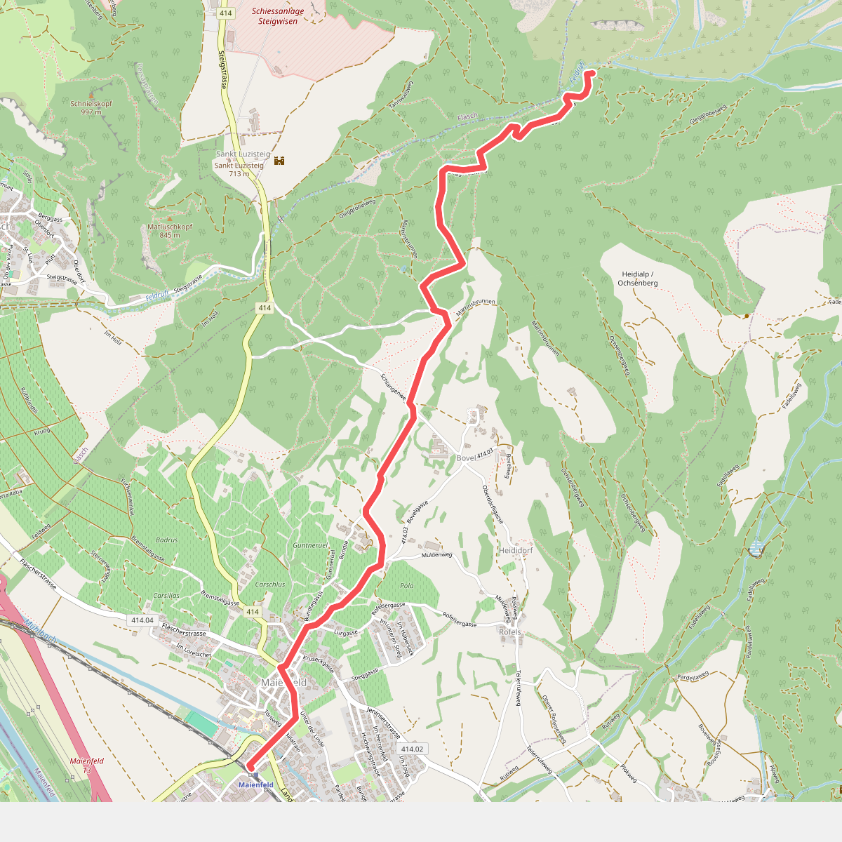 Mainefeld Enderlinhütte