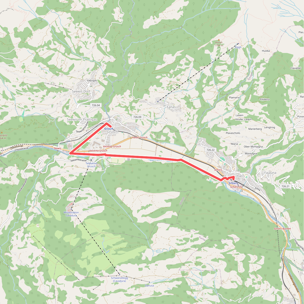Grüsch - Schiers
