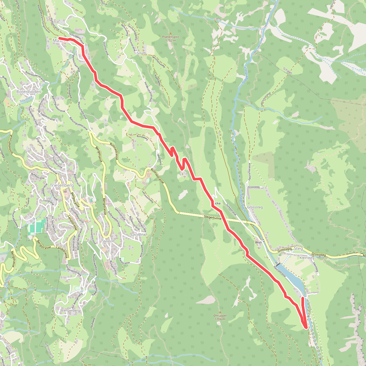 Gaenglesee - Masescha