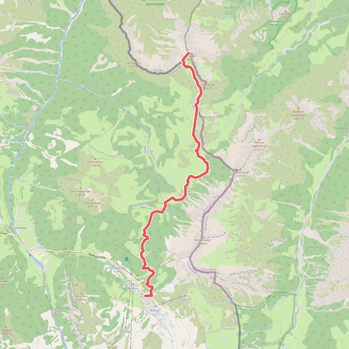 Galinakopf - Malbun