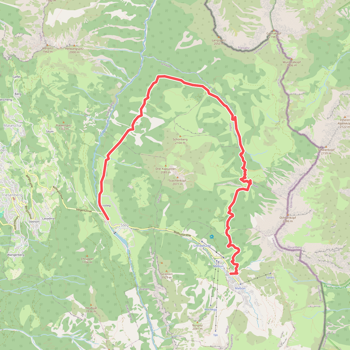 Malbun - Steg