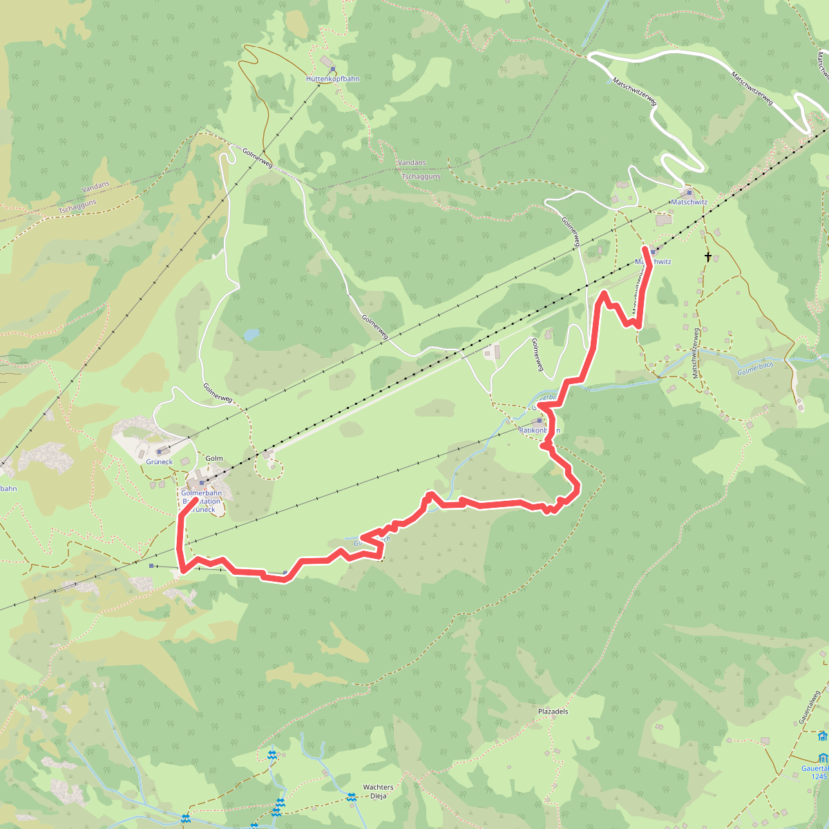 Golmi's Forschungspfad