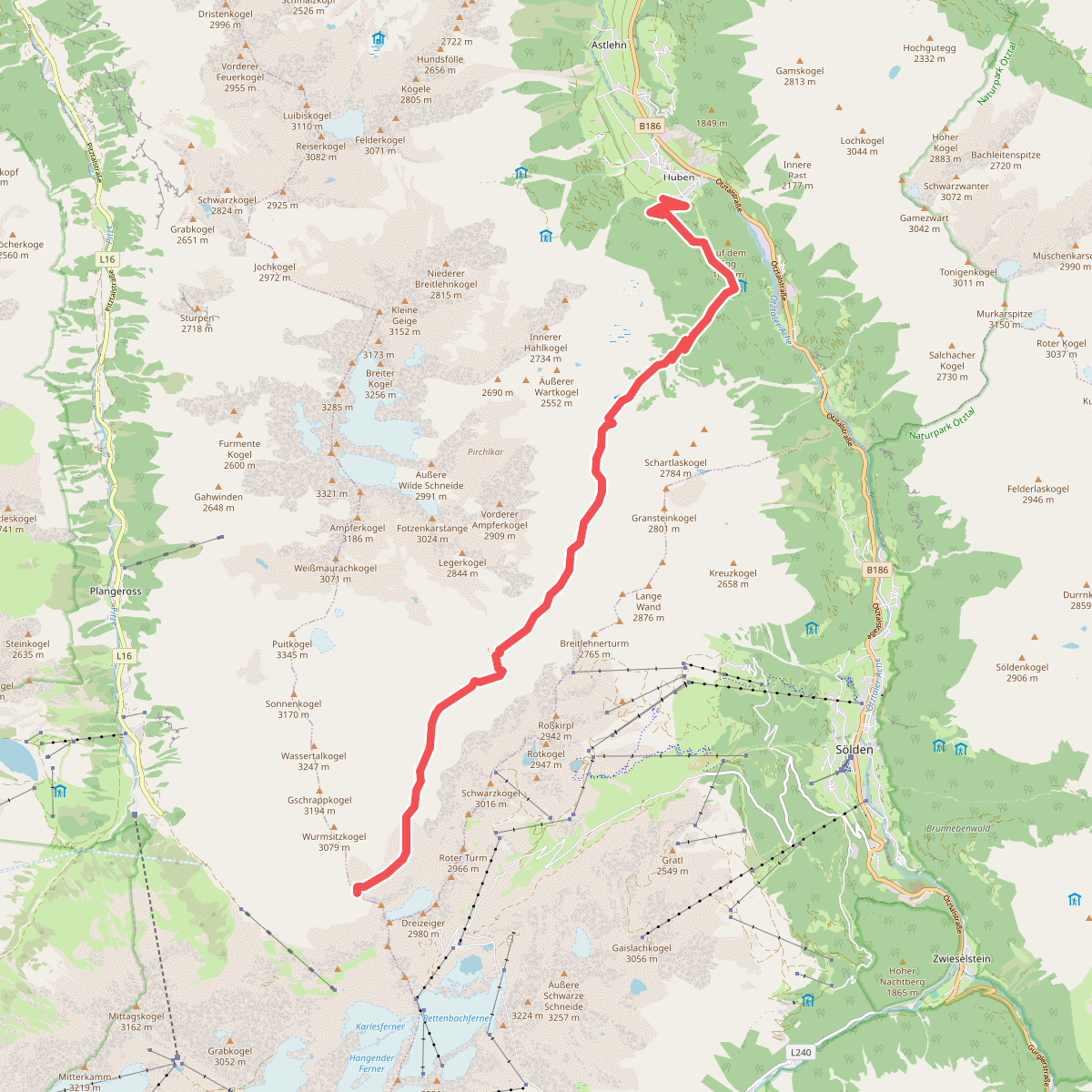 Wanderweg 917