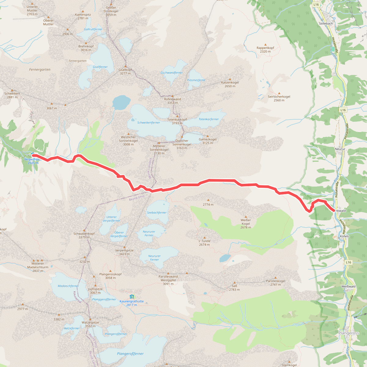 Wanderweg 928