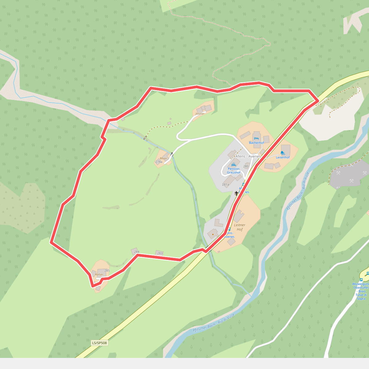 Rundweg Afens