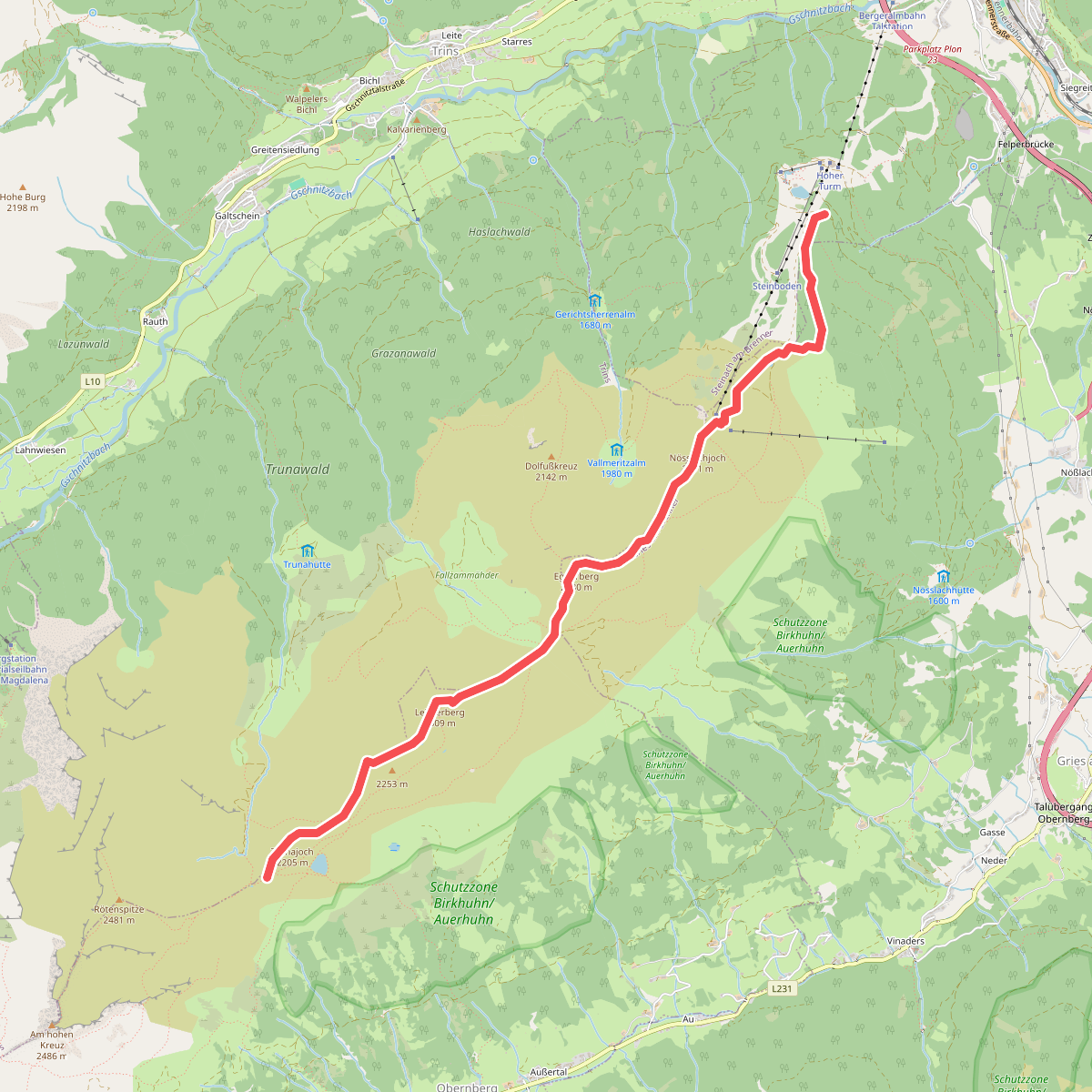 Wanderweg Nr. 41