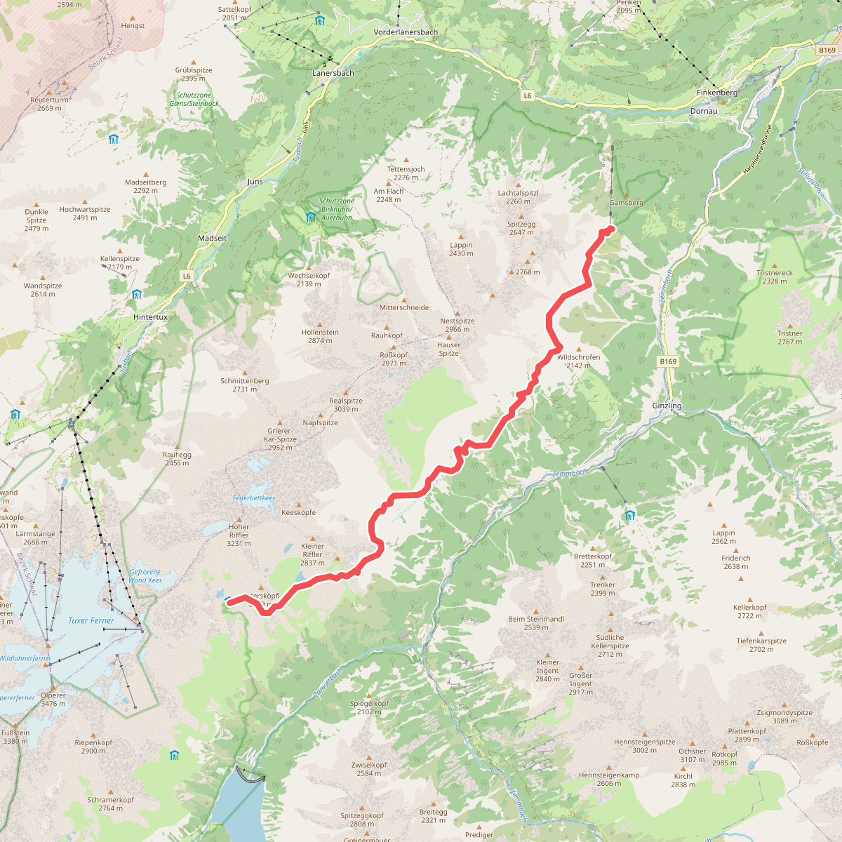 Wanderweg 536