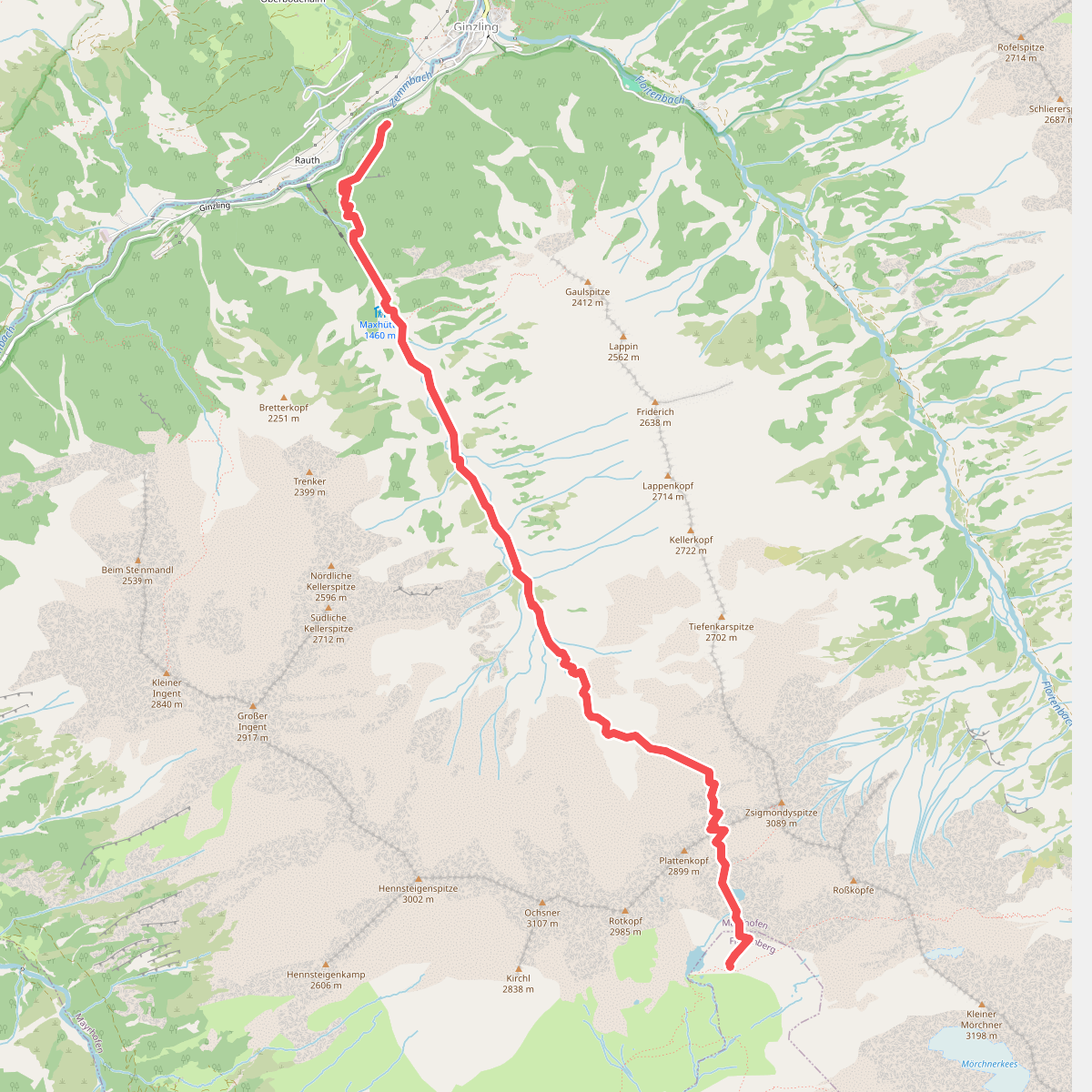 Wanderweg 522