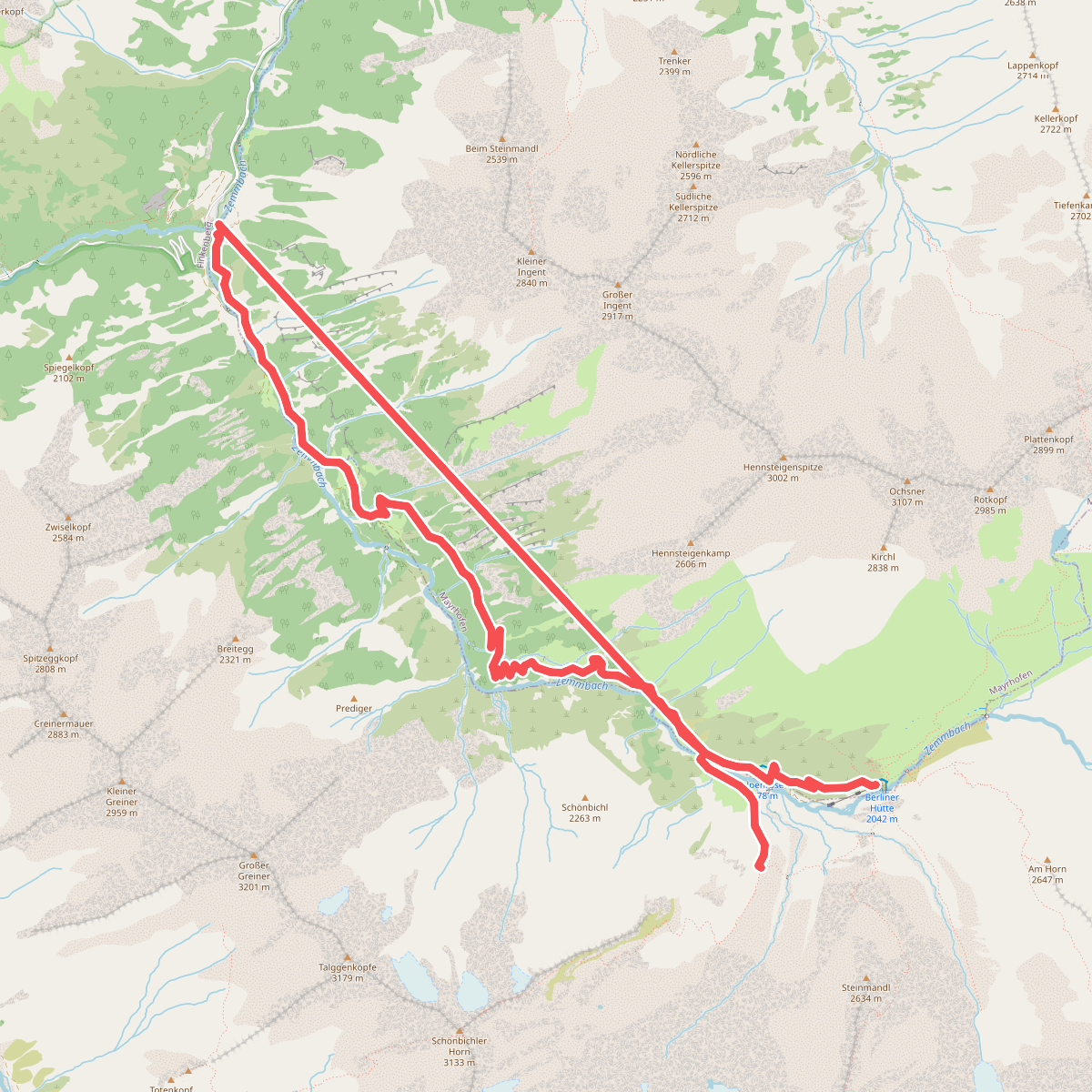 Wanderweg 523