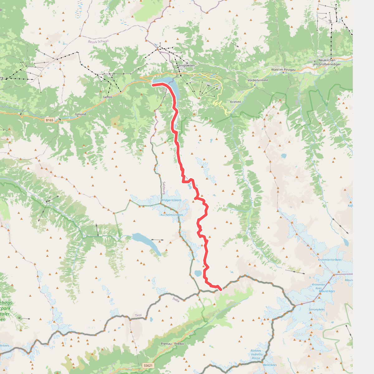 Wanderweg 540