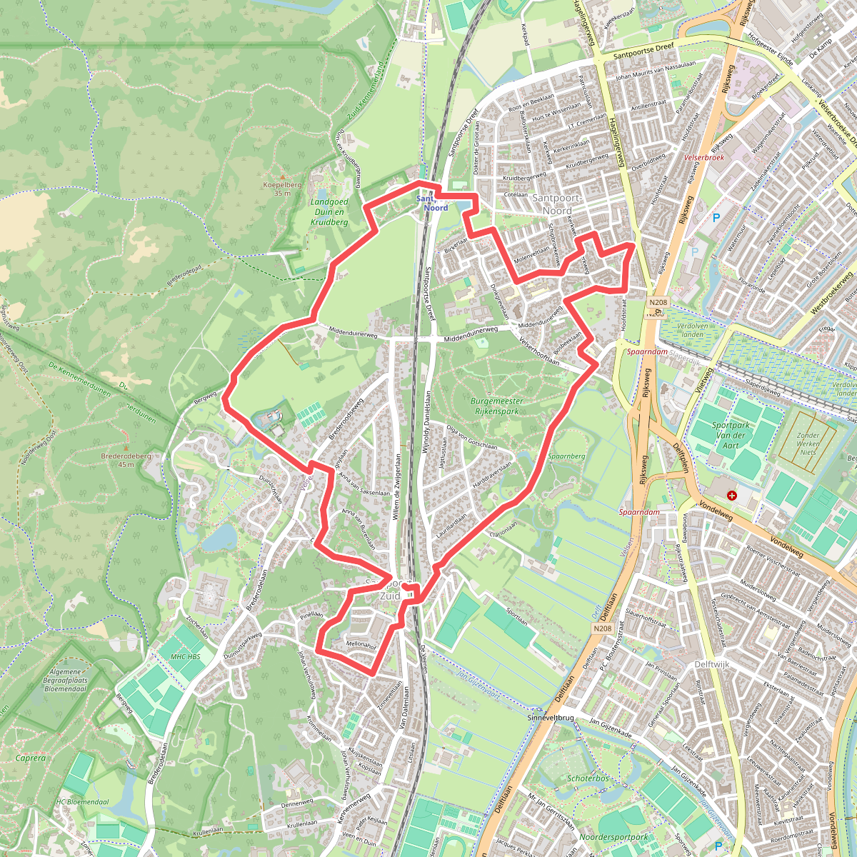 Brederoderoute