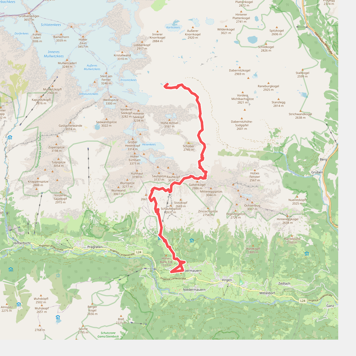 Wanderweg 922