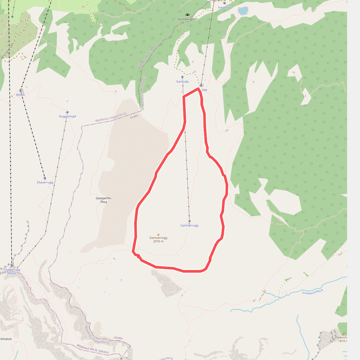 Geologischer Rundweg Gamserrugg