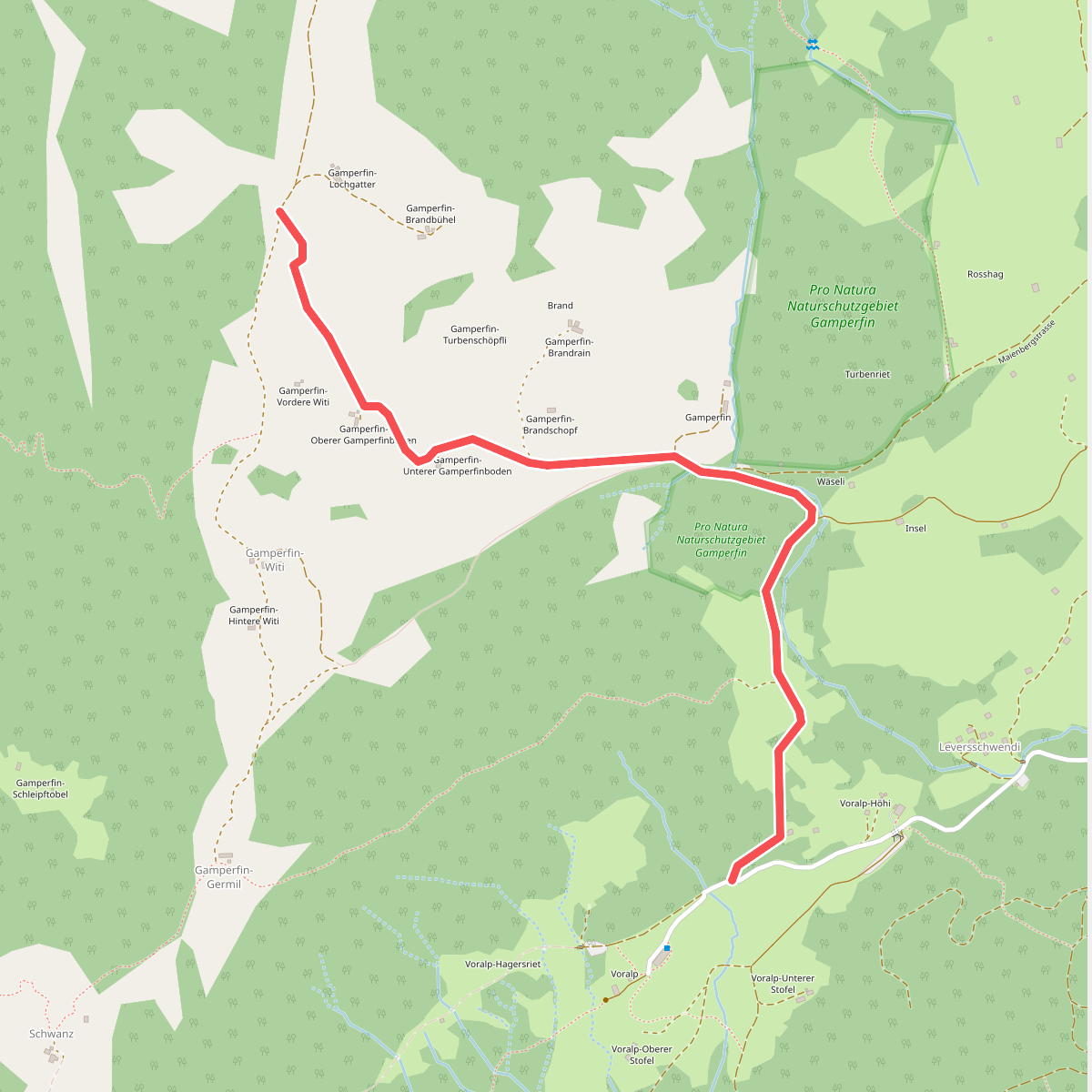 Voralp - Lochgatter
