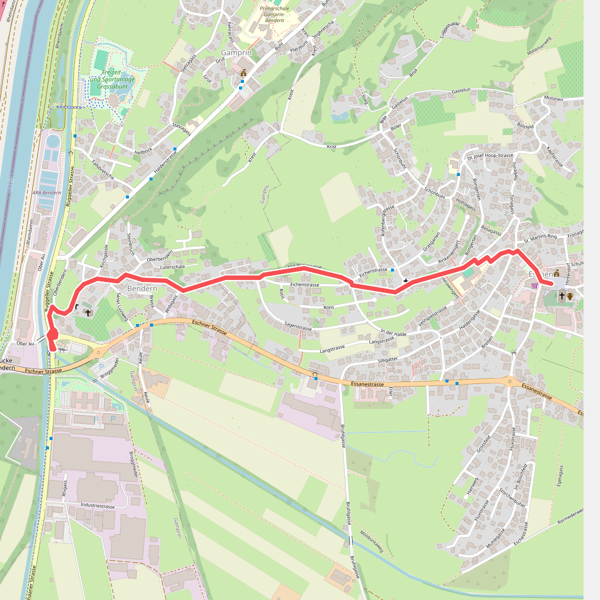Bendern - Rofaberg - Eschen