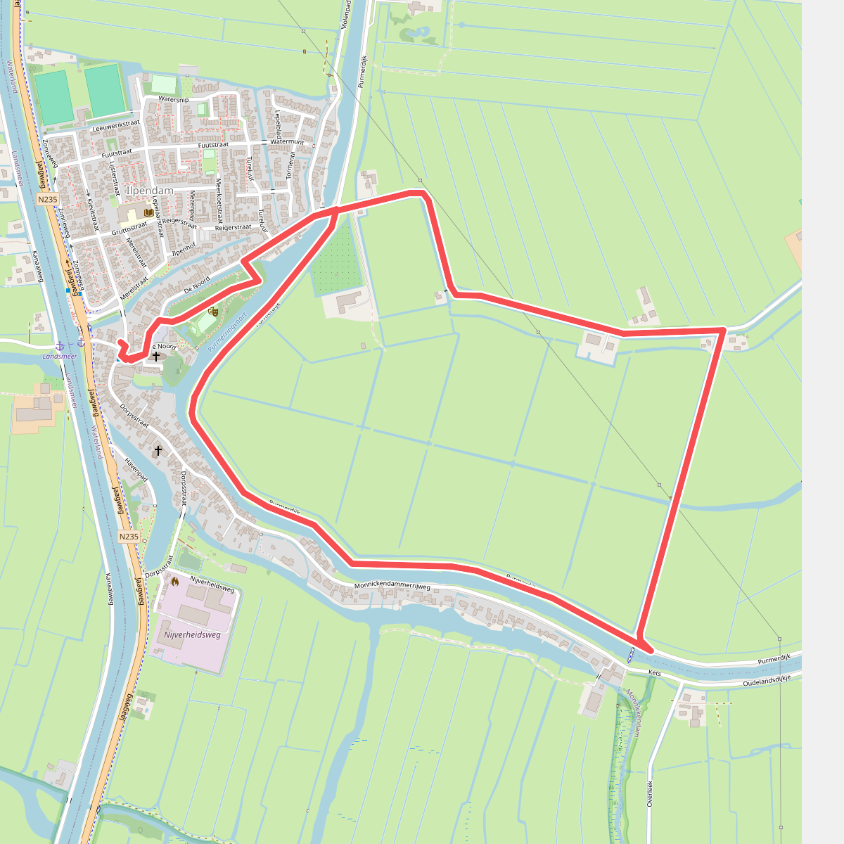 Ilpensteinroute (geel)