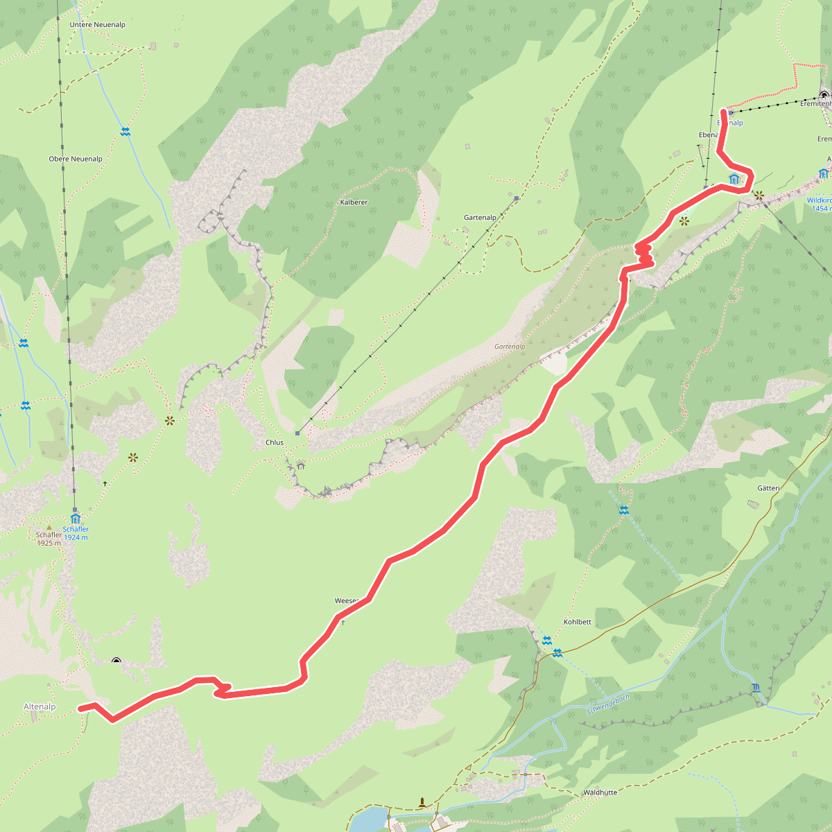 Altenalp - Ebenalp