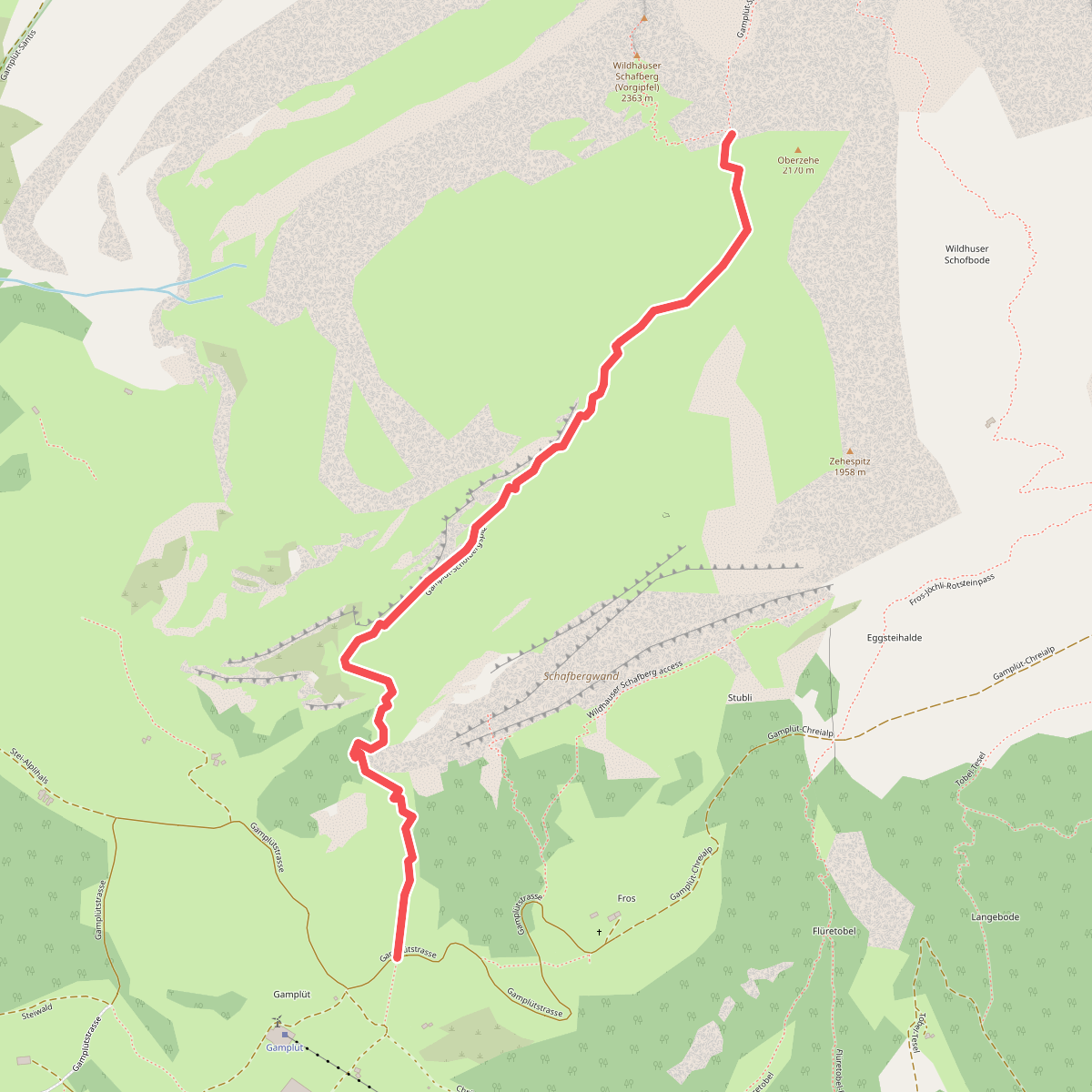 Haghütten-Schafbergsattel