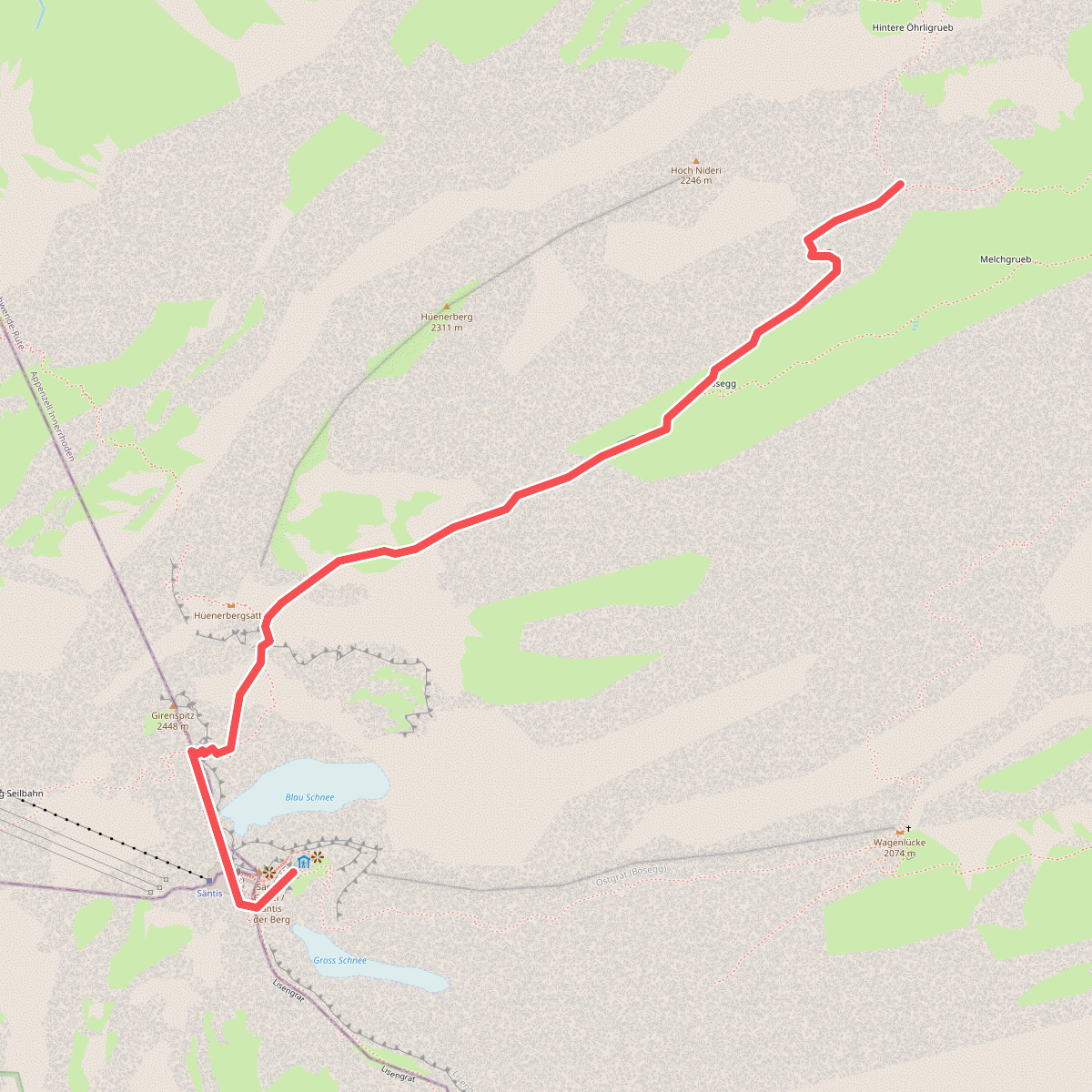 Säntis - Höchnideri