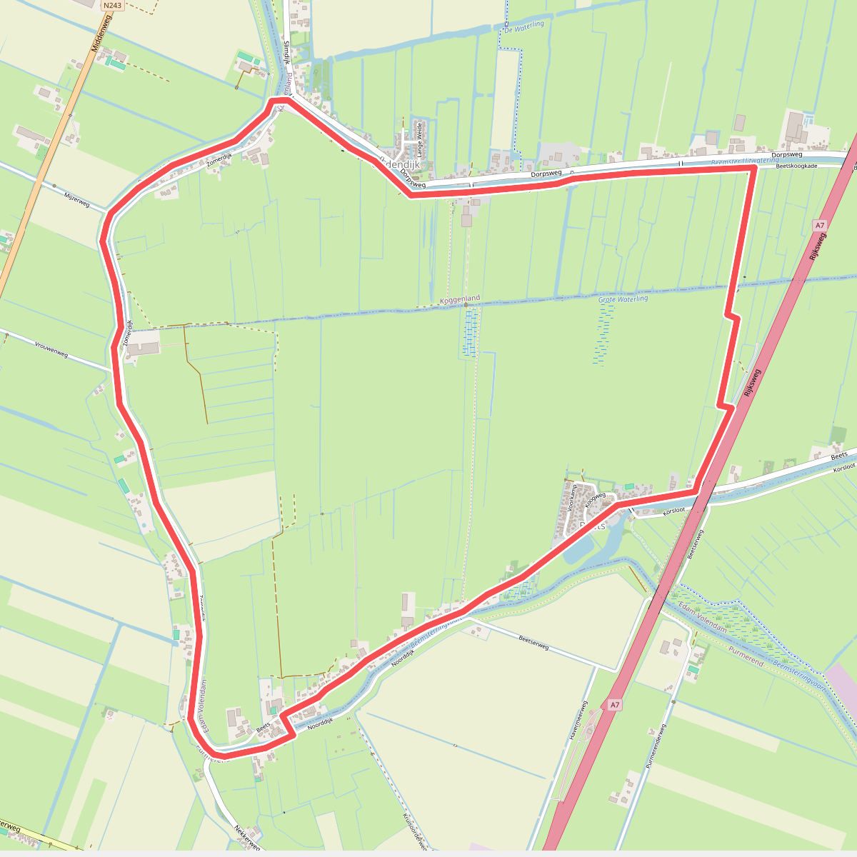 Ommetje Beetskoog-West (blauw)