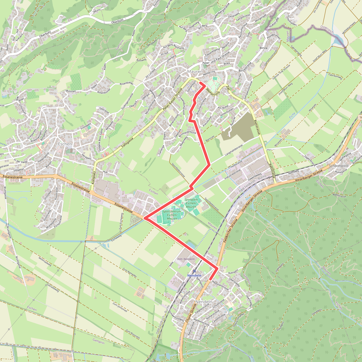 Mauren - Sportpark Eschen-Mauren - Nendeln