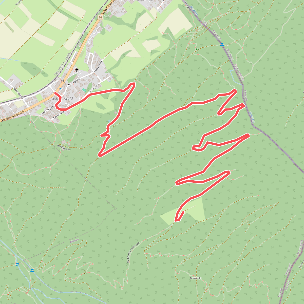 Paulahuette - Schaanwald