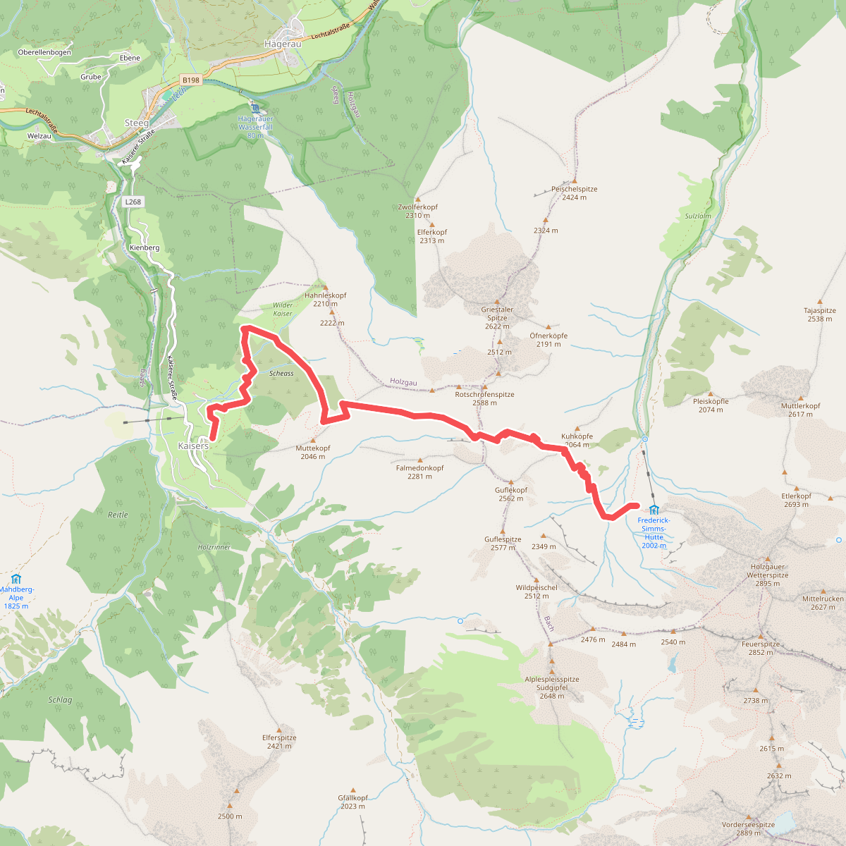 Wanderweg 637