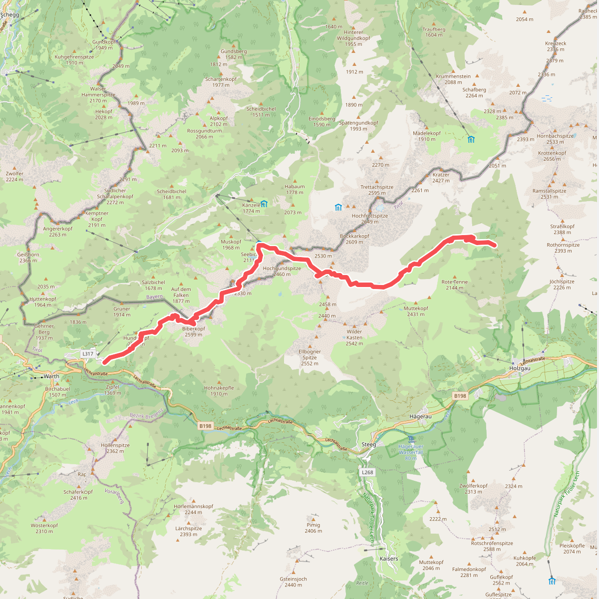Wanderweg 439