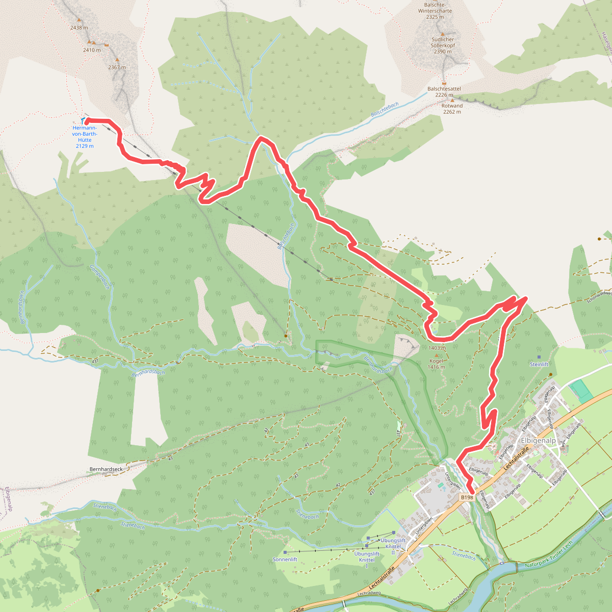 Wanderweg 436