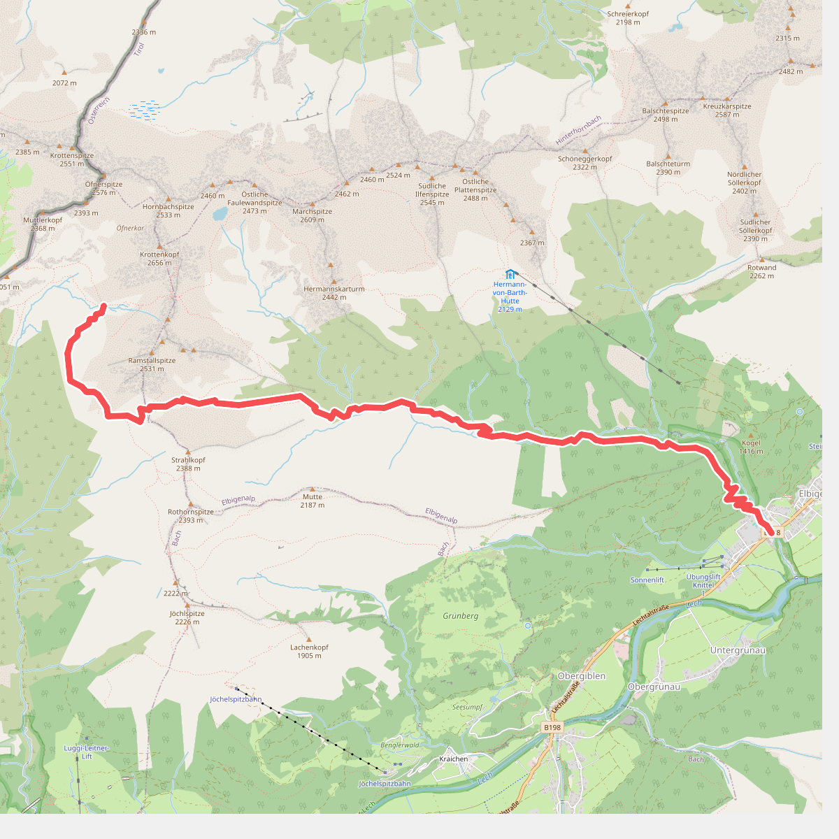 Wanderweg 437