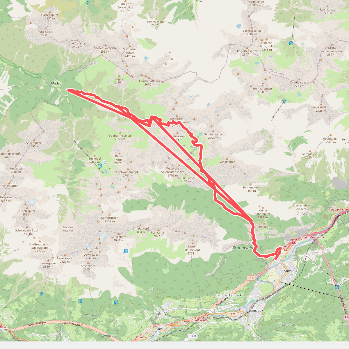 Wanderweg 631