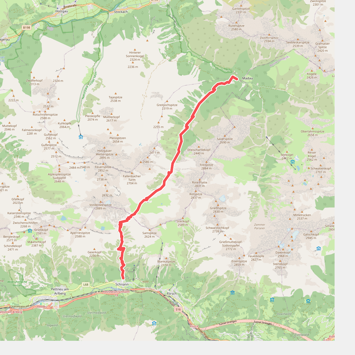 Wanderweg 635