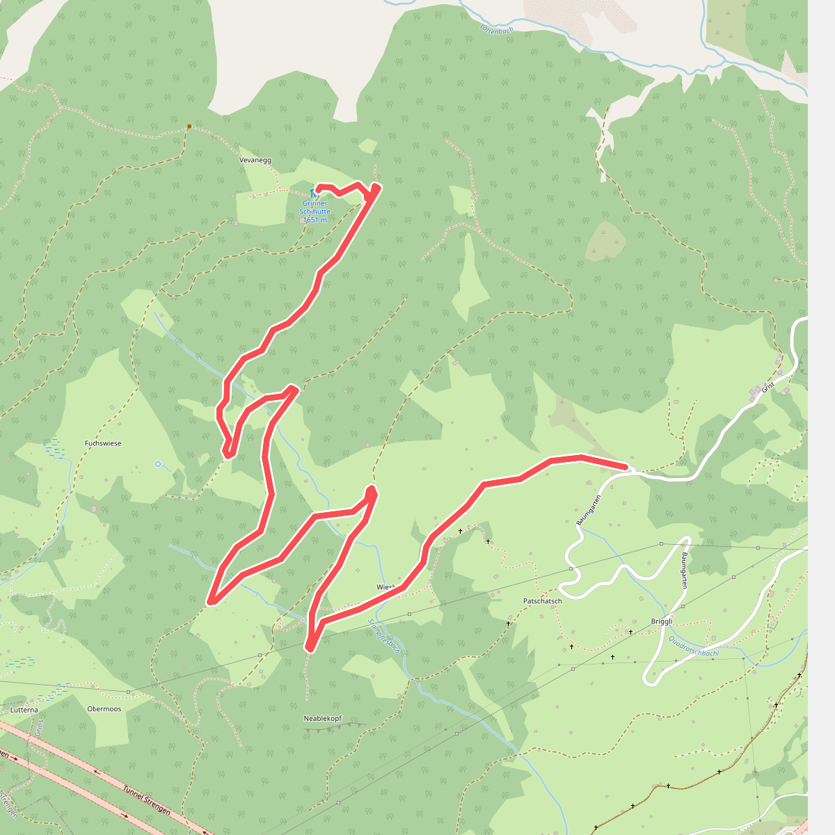 Grins Schihütte Dawin