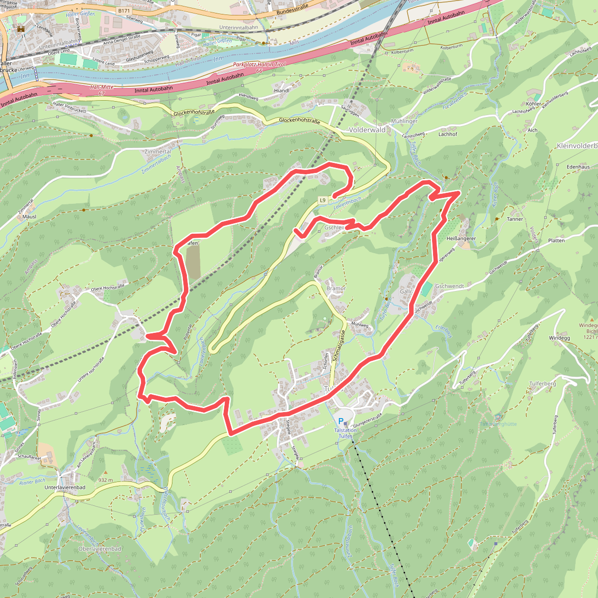 Rundwanderweg Bugazikapelle