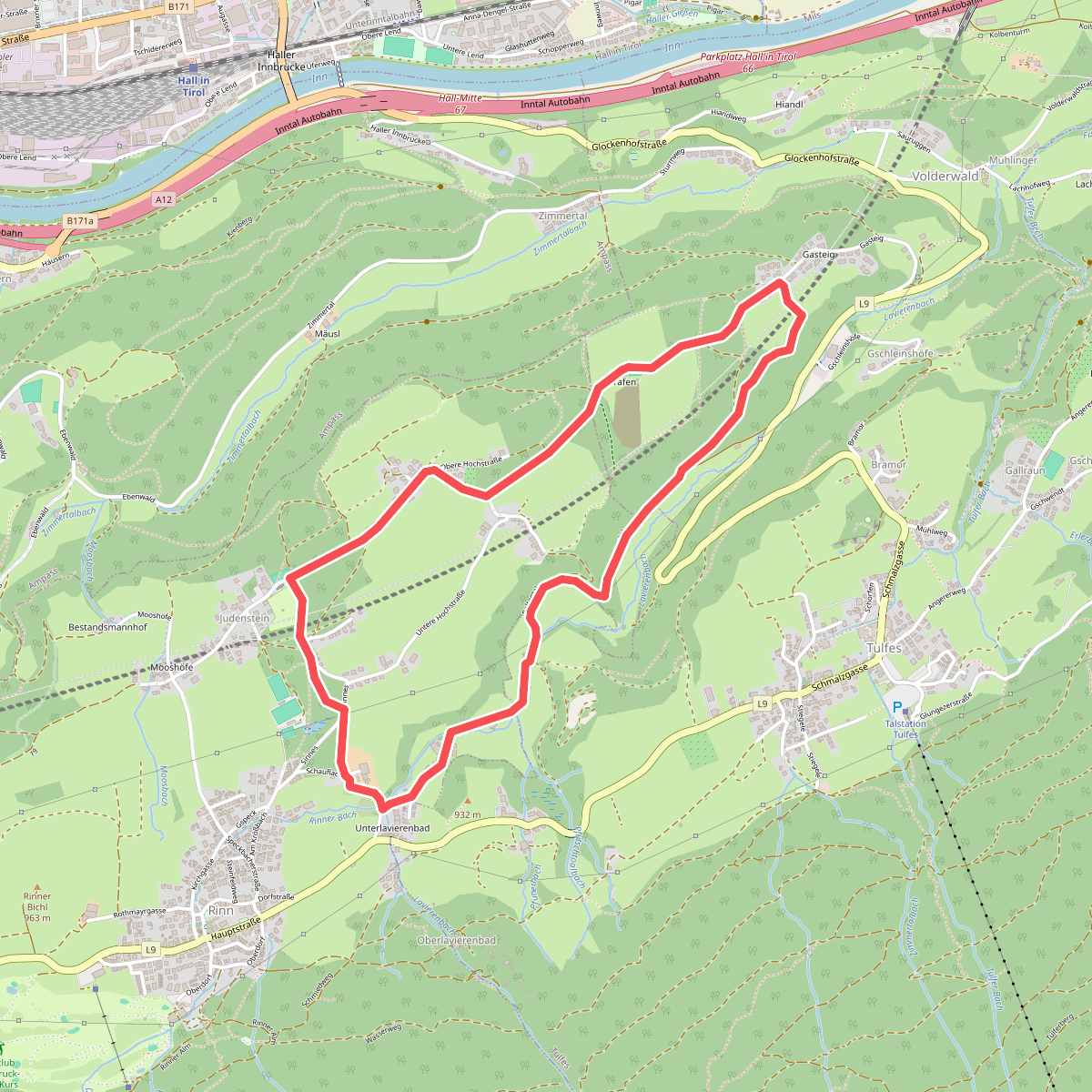 Rundwanderweg Poltental