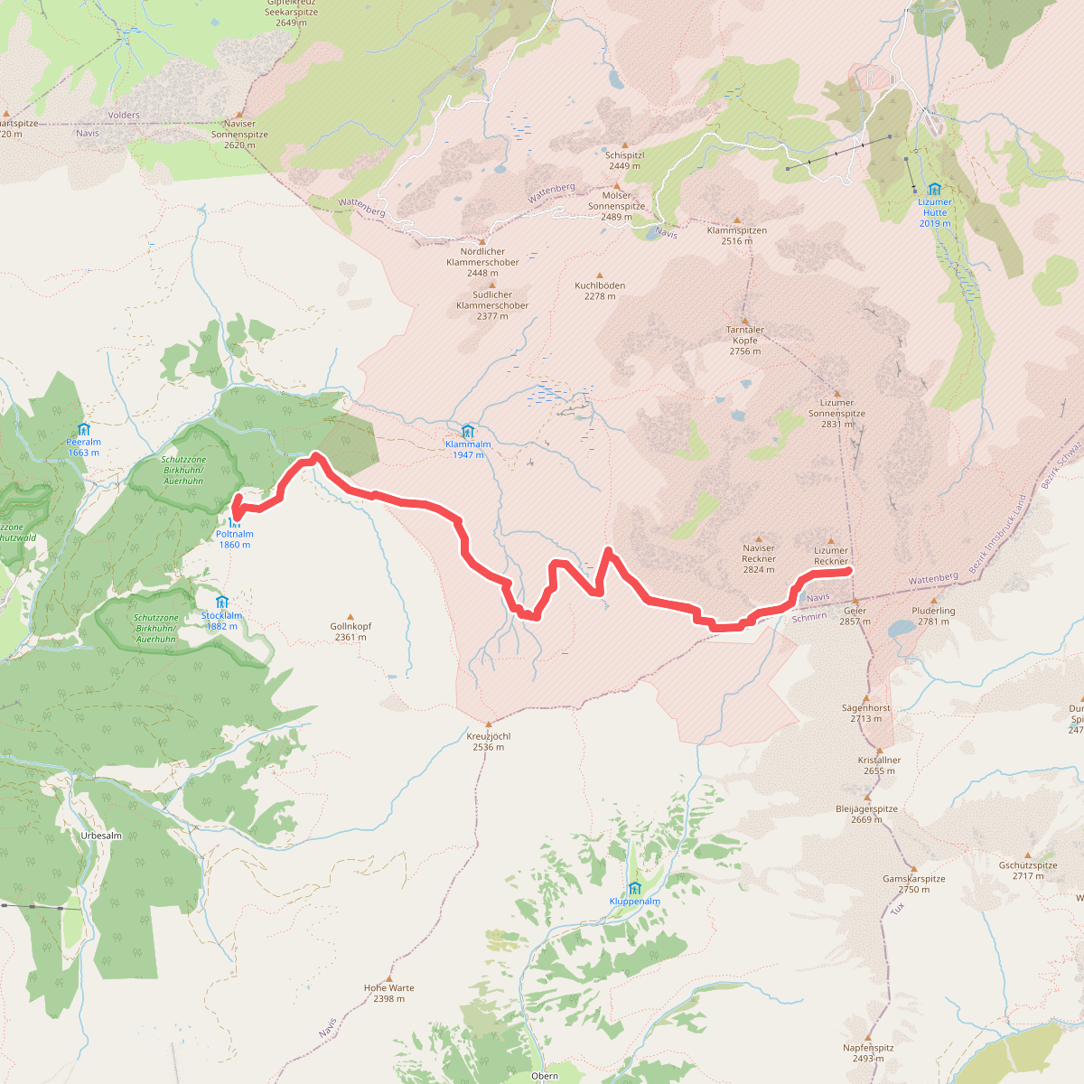 Wanderweg 325