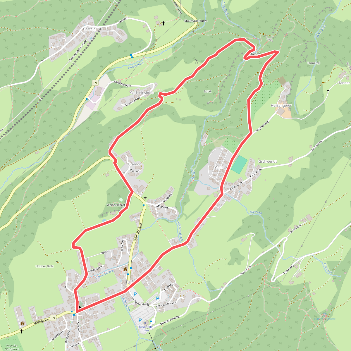 Rundwanderweg Bramor