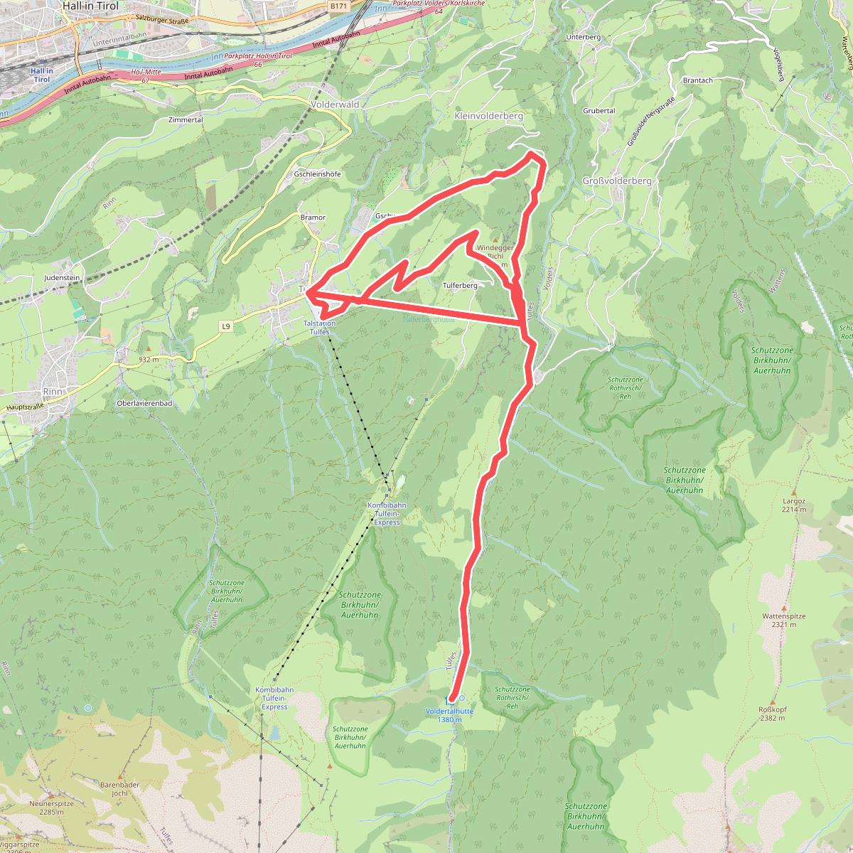 Rundwanderweg Voldertal