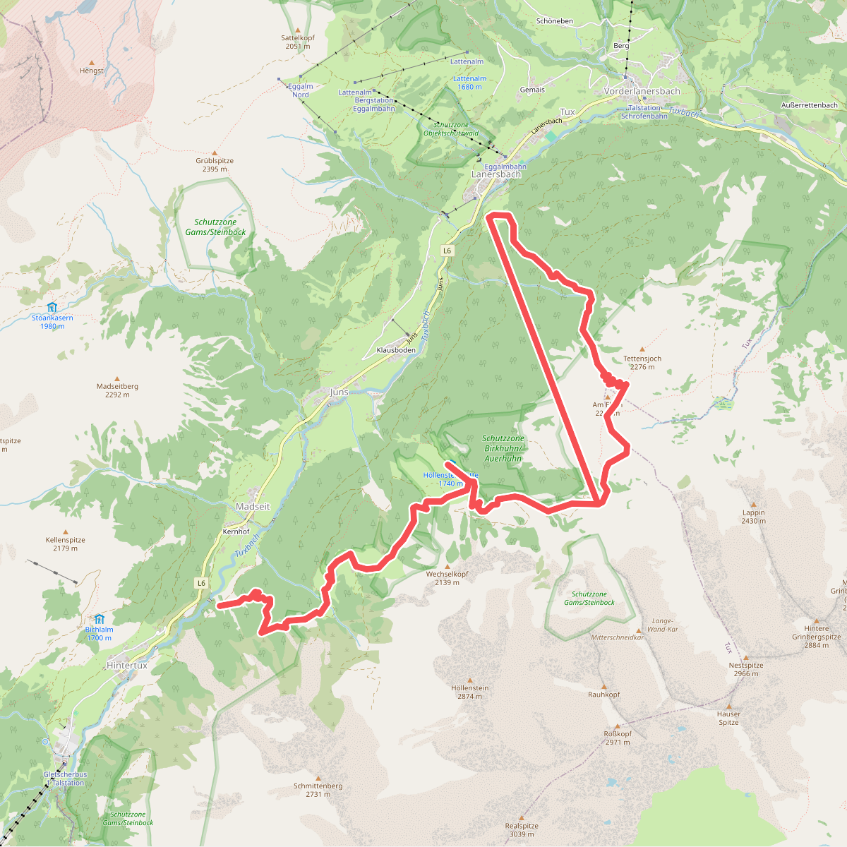 Zillertal Wanderweg 20