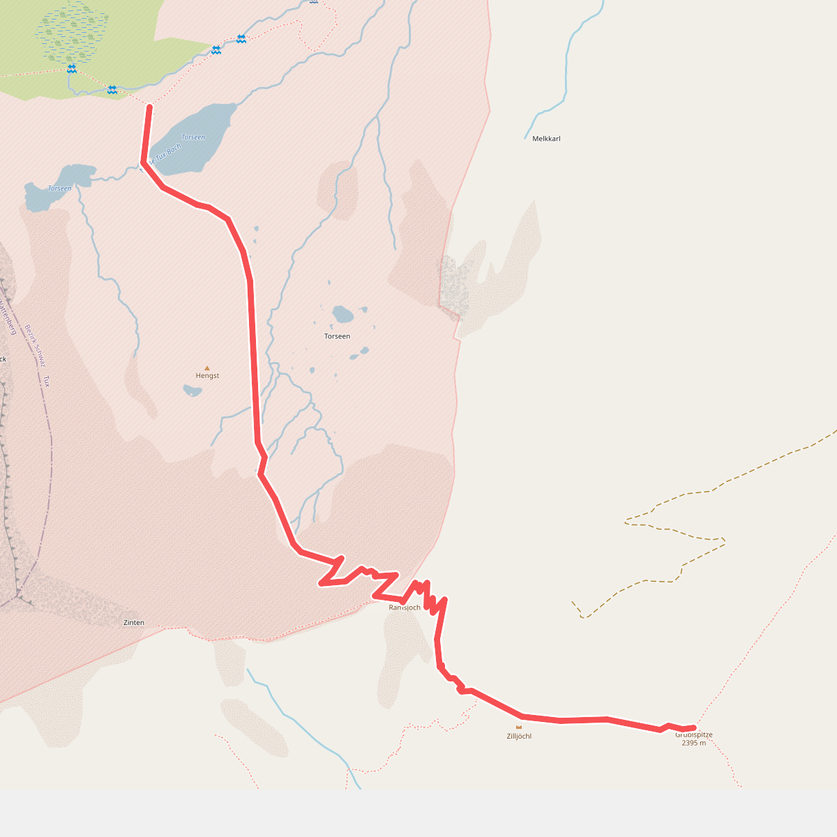 Zillertal Wanderweg 45