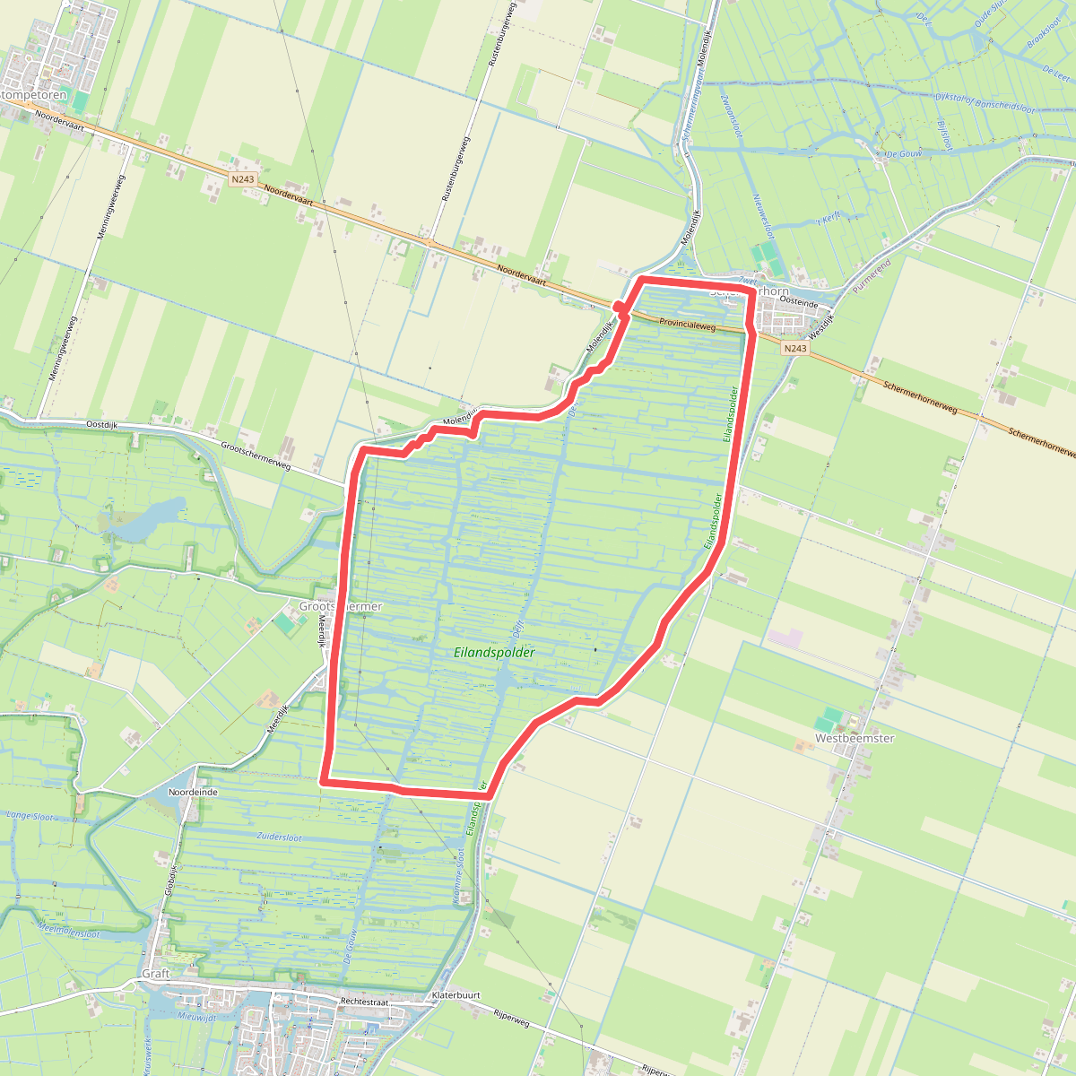 Grootschermerroute