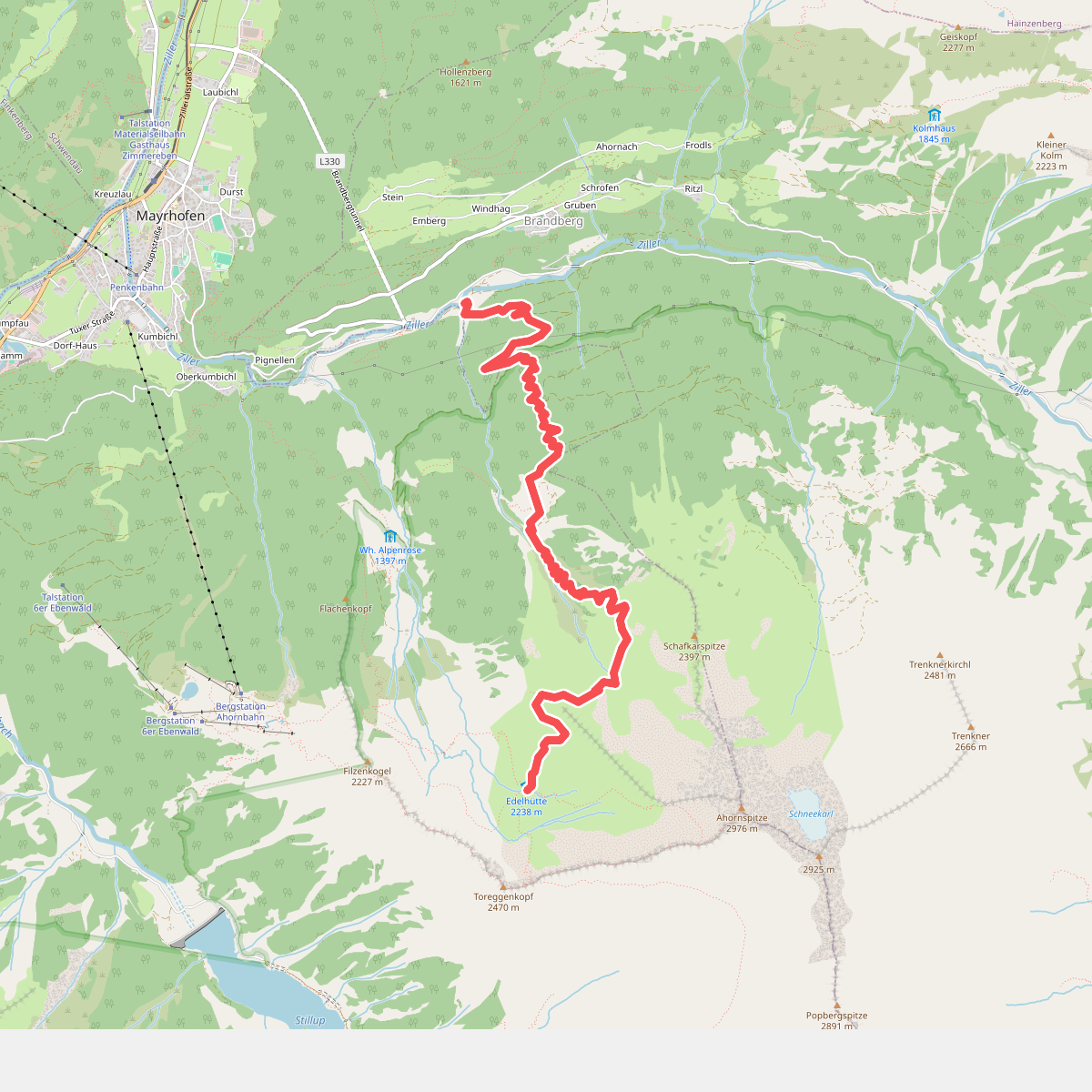 Wanderweg 514